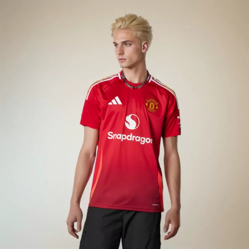 Manchester United Home Soccer Jersey 2024/25 - Image 3