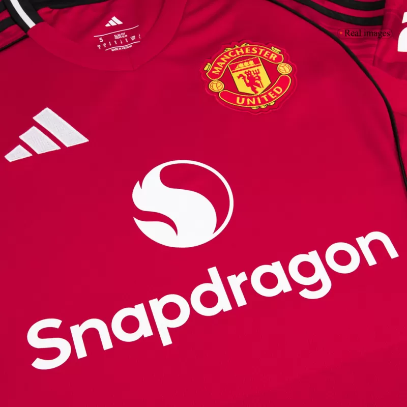 Manchester United Home Soccer Jersey 2025/26 - Image 6